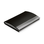 SANDLER. Metal and PU card holder