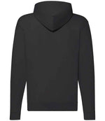 Fruit of the Loom Classic Zip Hooded Sweatshirt Black