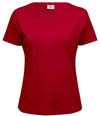 Tee Jays Ladies Interlock T-Shirt Red