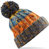 Branded Beechfield Corkscrew Pom Pom Beanie