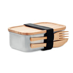 Branded Stainless steel lunchbox 600ml