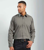 Premier Long Sleeve Fitted Poplin Shirt