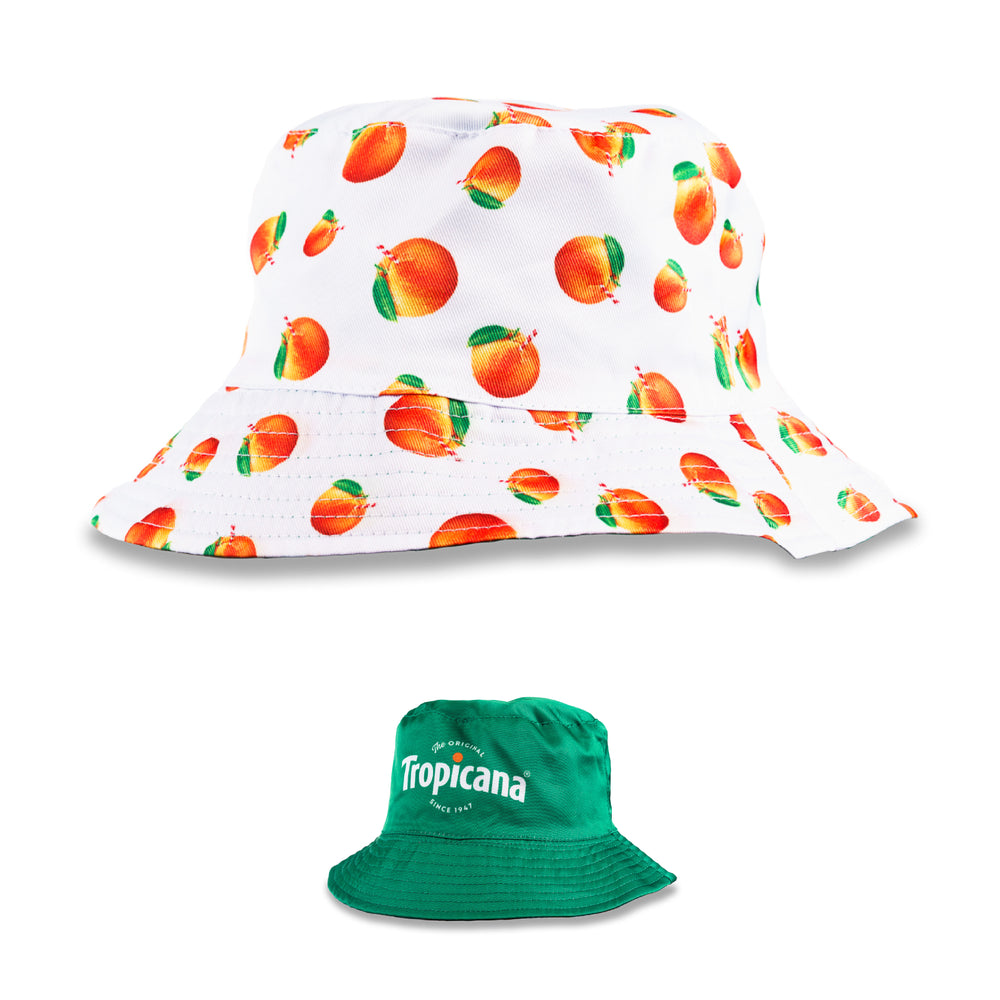 Branded Double Sided Bucket Hat