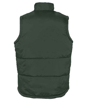 SOL'S Unisex Warm Bodywarmer Forest Green