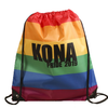 Branded Rainbow Drawstring Bag