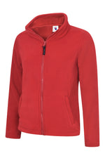 Branded Ladies Classic Full Zip Fleece Jacket