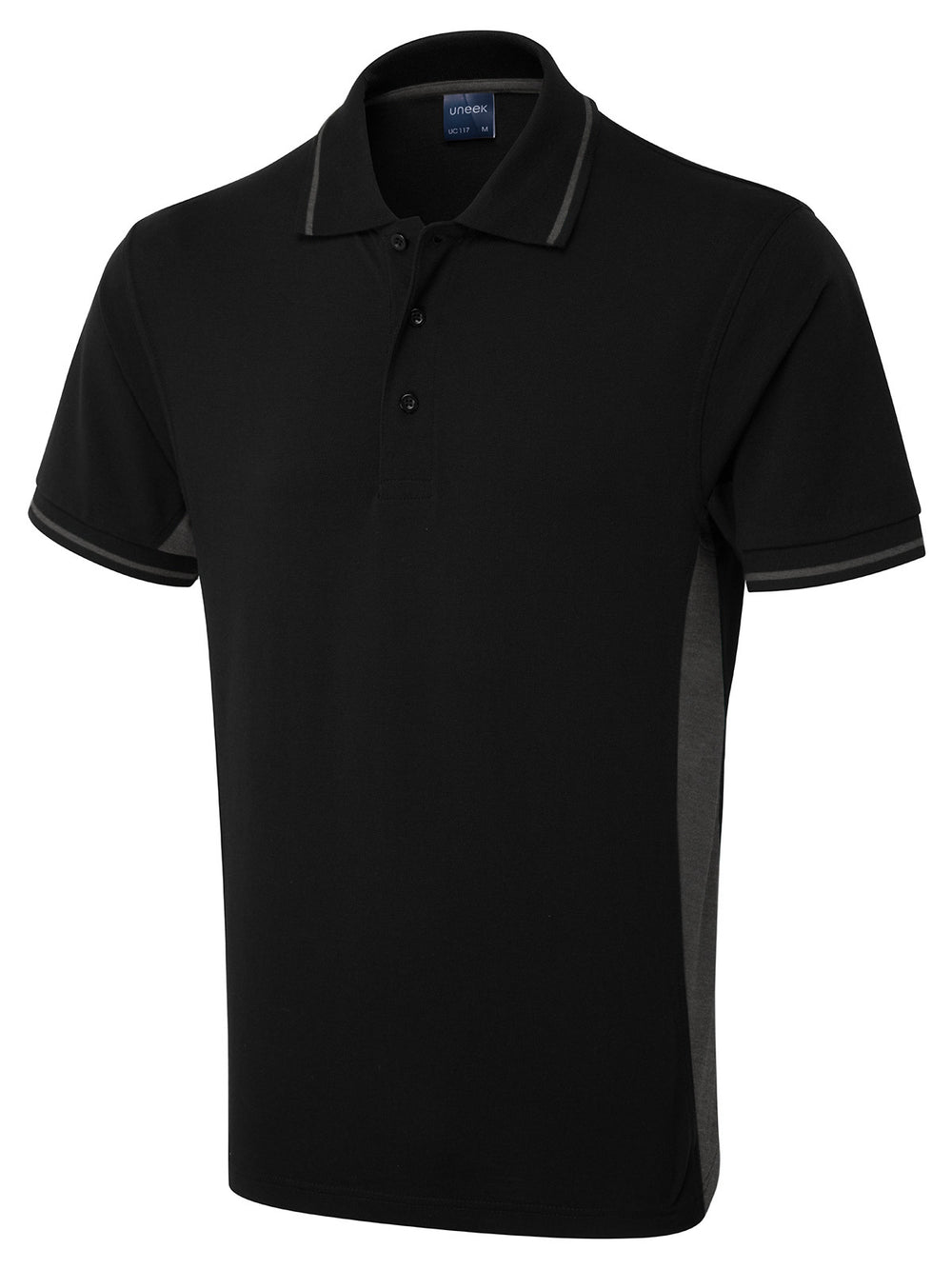 Branded Two Tone Polo Shirt