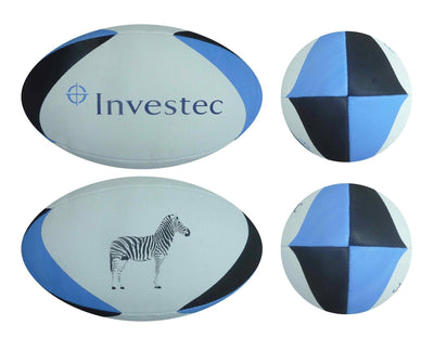 Branded Mini Pimpled Promo Rugby Ball