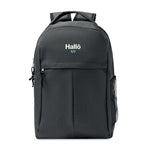Branded 600D RPET 2 tone backpack