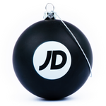 Branded Christmas Bauble - 70mm Shatterproof | Custom Logo Baubles | No Minimum Order 