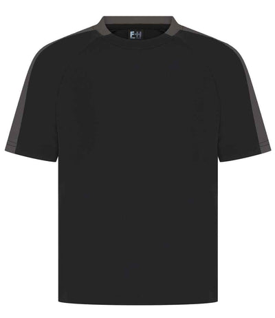 Finden + Hales Kids Team T-Shirt Black/Gunmetal