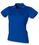 Henbury Ladies Coolplus® Wicking Piqué Polo Shirt