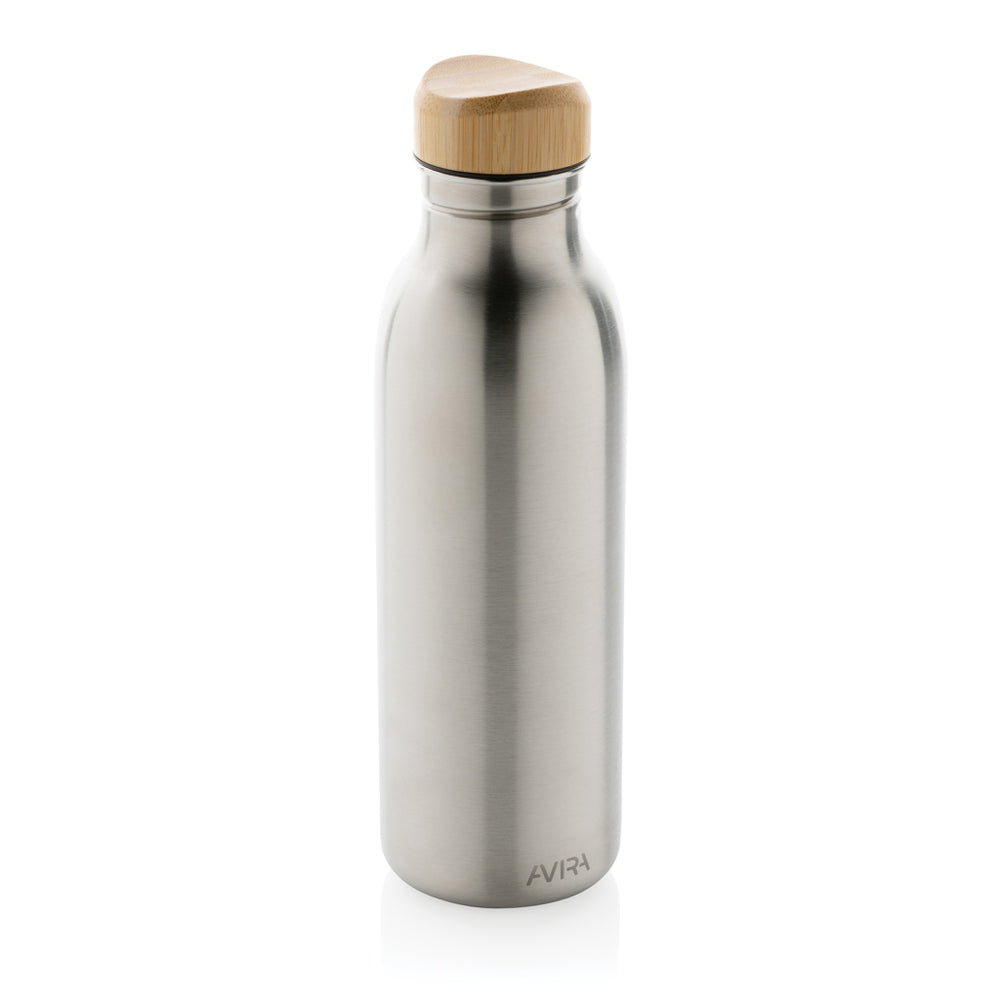 Branded Avira Alcor RCS Re-steel single wall water bottle 600 ML