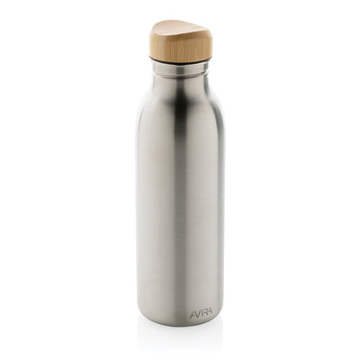 Branded Avira Alcor RCS Re-steel single wall water bottle 600 ML