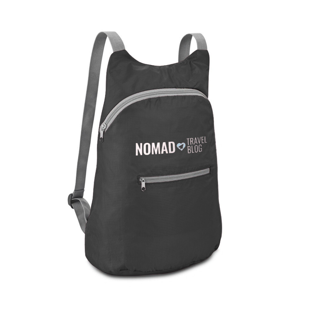 BARCELONA. 210D ripstop foldable backpack