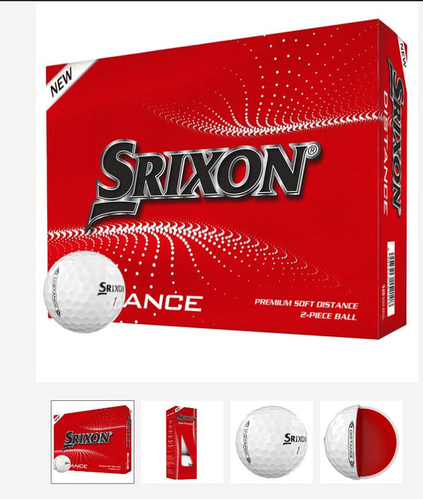 Branded Srixon distance printed golf balls 12-47 dozen