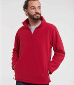 Russell Zip Neck Outdoor Fleece