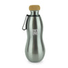 Arden 690ml Metal bottle with cork lid & silicon carry strap
