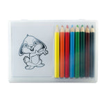 Wooden pencil colouring set