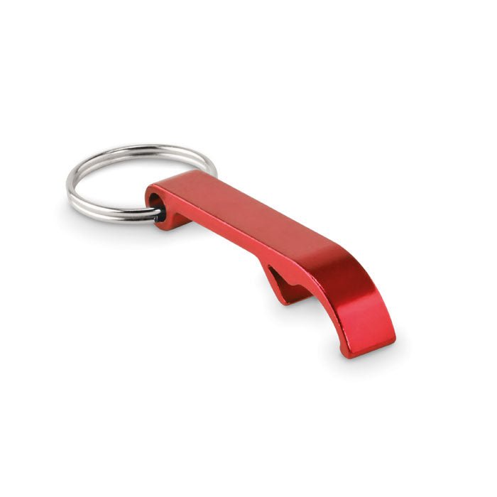 Branded Recycled aluminium key ring
