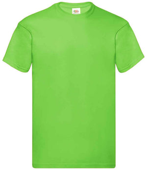 Fruit of the Loom Original T-Shirt Lime Green