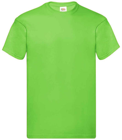 Fruit of the Loom Original T-Shirt Lime Green