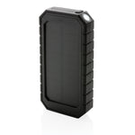 Branded RCS recycled plastic Solar powerbank with 10W Wireless