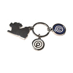 Branded Charm Keyring (UK Stock)