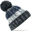 Branded Beechfield Corkscrew Pom Pom Beanie