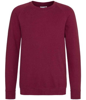 AWDis Academy Kids Raglan Sweatshirt Burgundy