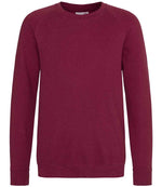 AWDis Academy Kids Raglan Sweatshirt Burgundy