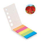 Branded Seed paper page markers pad