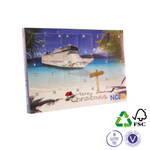 Landscape Desktop Advent Calendar with 24 Chocolates