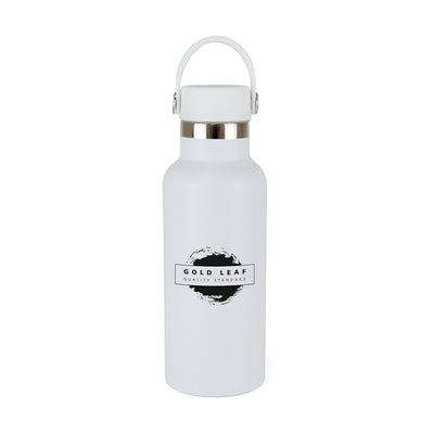 Branded Varo 500ml Stainless Steel Vacuum Flask with Carry Handle