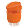 Branded Glass Coffee Cup with Silicone Band - Kiato Cup