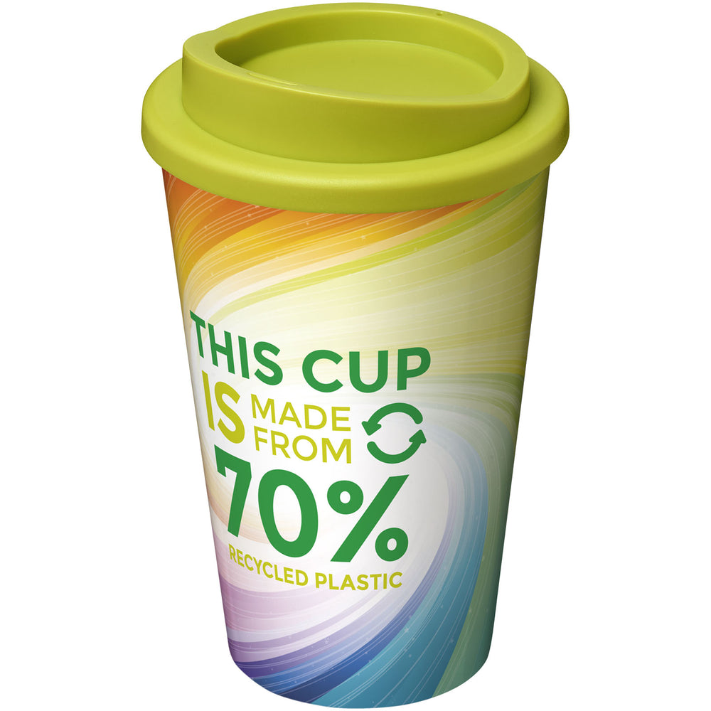 Branded Brite-Americano® Eco 350 ml insulated tumbler