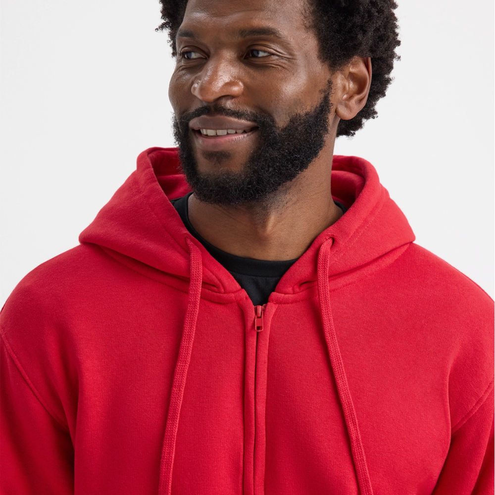 Uneek Adults Classic Full Zip Hooded Sweatshirt