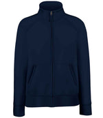Fruit of the Loom Premium Lady Fit Sweat Jacket Deep Navy