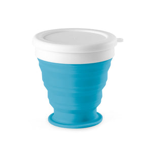 ASTRADA. Silicone and PP folding travel cup 250 mL