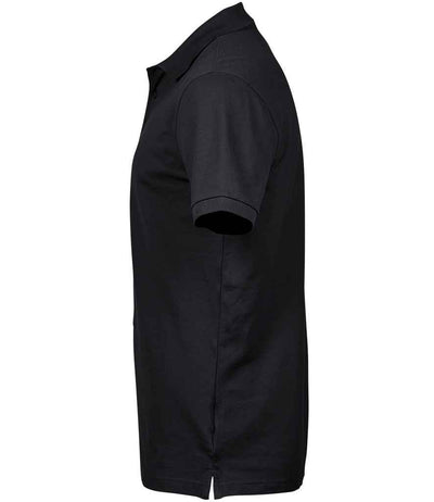 Tee Jays Luxury Stretch Piqué Polo Shirt Black