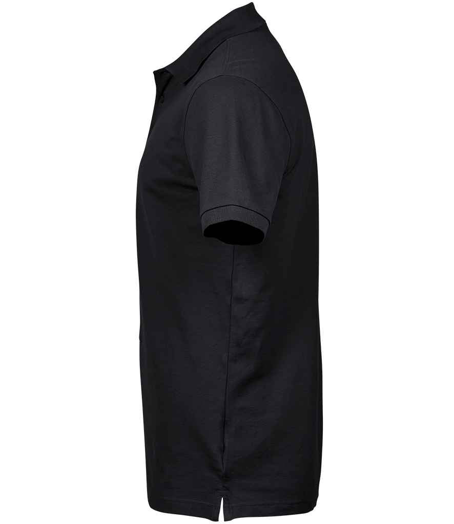 Tee Jays Luxury Stretch Piqué Polo Shirt Black