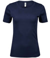 Tee Jays Ladies Interlock T-Shirt Navy