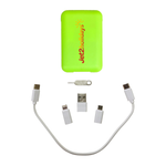 Branded Travel Charging Set with Phone Stand
