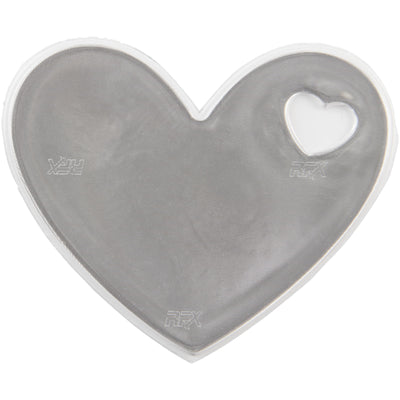 Branded RFX™ S-12 heart M reflective PVC sticker