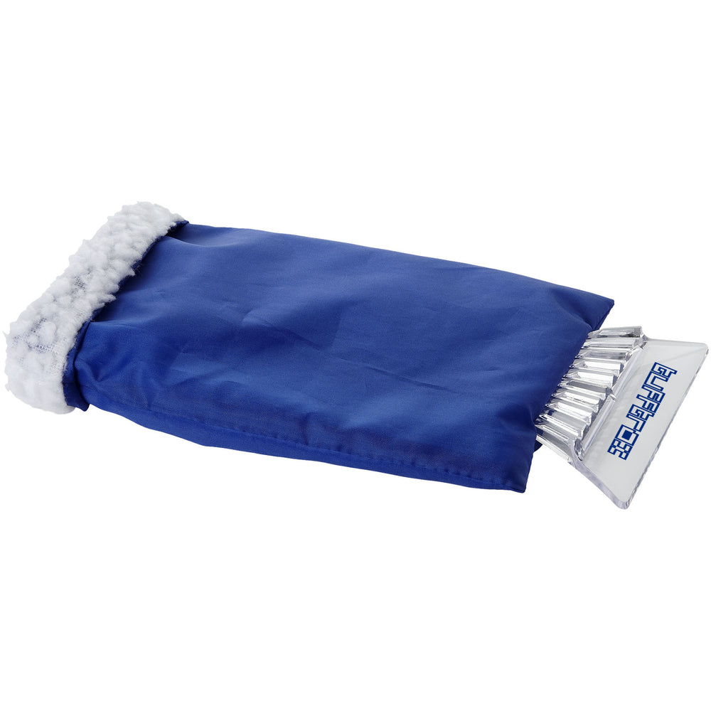 Branded Colt ice scraper with glove