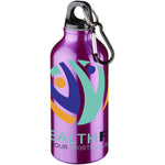 Oregon 400 ml water bottle with carabiner