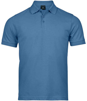Tee Jays Luxury Stretch Piqué Polo Shirt Ocean Blue