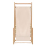 Branded Beach chair in wood