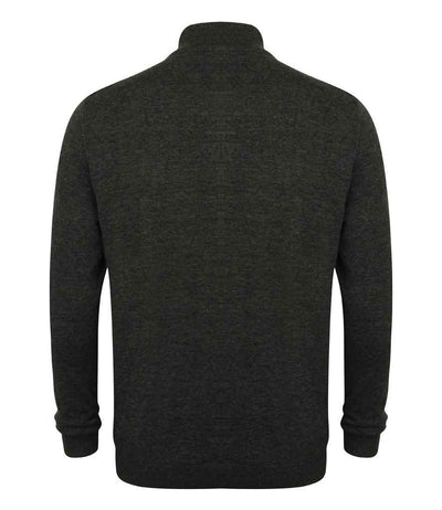 Henbury Unisex Zip Through Cardigan