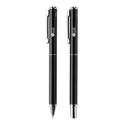 Swiss Peak Cedar recycled aluminum pen set